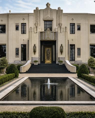 An art deco villa in Biarritz